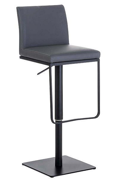 CLP Barhocker Panama B Kunstleder, grau, 101821508