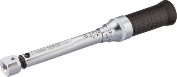 Hazet Drehmoment-Schlüssel, Nm min-max: 4 - 40 Nm, Toleranz: 2%, Einsteck-Vierkant 9 x 12 mm, 6282-1CT