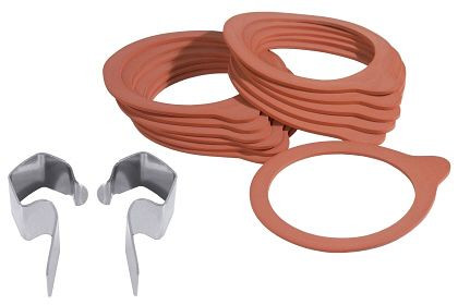 Contacto WECK-Einkochringe 39 x 52 mm, VE: Beutel à 10 Stück, 2707/940