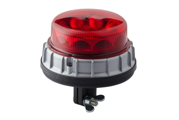 HELLA LED-Blitz-Kennleuchte - K-LED 2.0 R - 12/24V - rot - Anbau/Rohrstutzen, 2XD 011 557-221