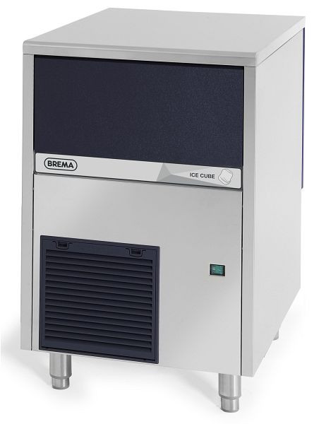 Brema Eiswürfelbereiter als Kegeleiserzeuger, Eisproduktion: ca. 35 kg / 24 Stunden, Luftkühlung, R290, 340 W, 497x592x687 mm, MICE31HCA