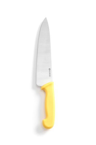 Hendi Kochmesser, LxBxH: 385x25x40 mm, Gelb, Edelstahl, 842737