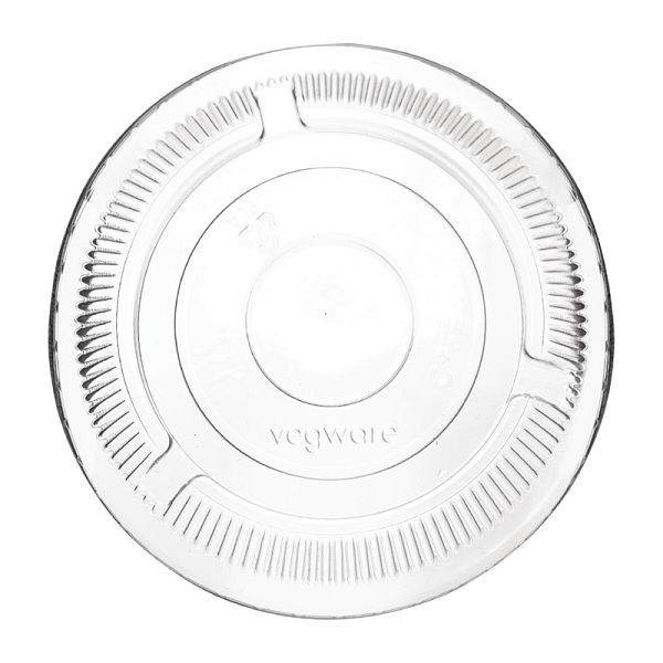 Vegware Deckel für kompostierbare Softdrinkbecher der Serie 96 (1000 Stück), CH384