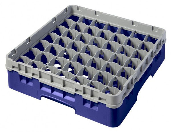 Cambro Spülkorb mit 49 Fächer Camrack® 9,2 cm Marineblau, 49S318186