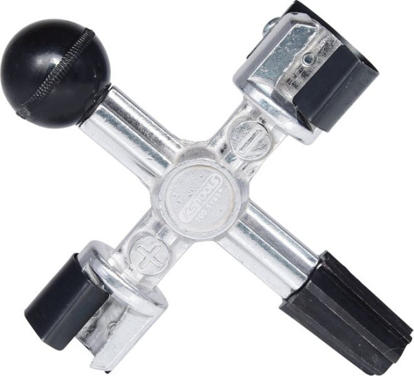 KS Tools Batteriepol- und Klemmen-Reinigungsfräser-Kreuz, 700.1195