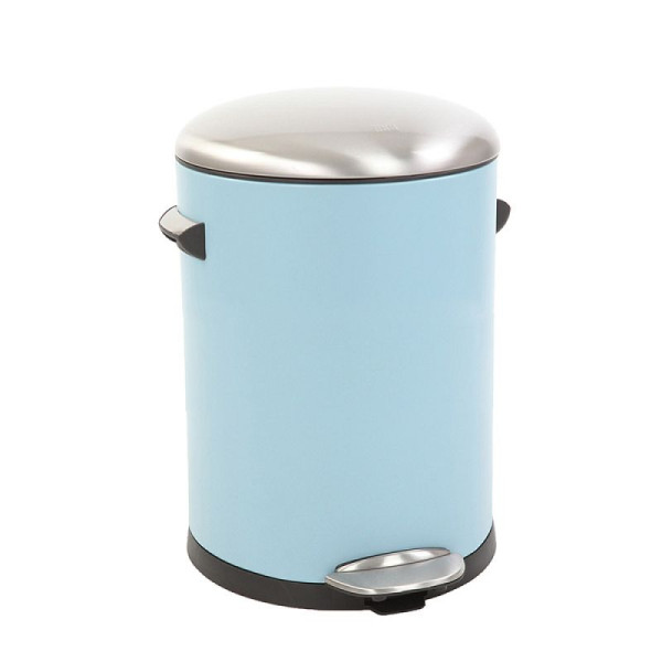 STEIN HGS Belle Deluxe Treteimer, hell blau, sandcoated, 3 Liter, 83979.0010