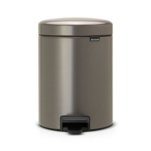STEIN HGS Tretmülleimer NewIcon, platin, 5 Liter, 84048.0018