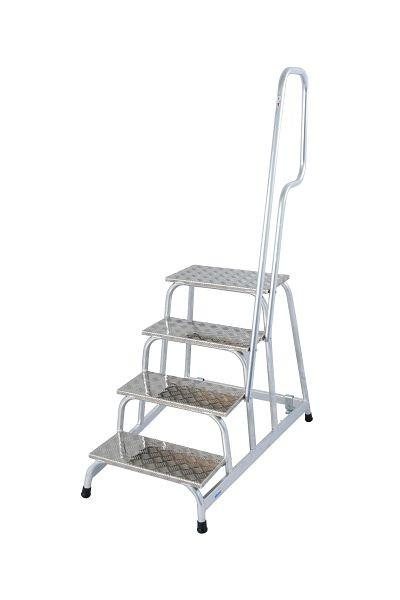 Krause Stabilo Mobiler Montagetritt 1x4 Stufen, 805096