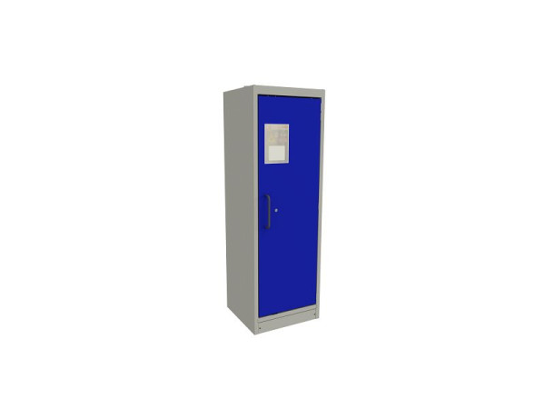 Cemo Fassschrank PROline 6/20 Typ 90 66 l BAW, 2 EB, Tür Blau RAL 5010, TAR, 12091