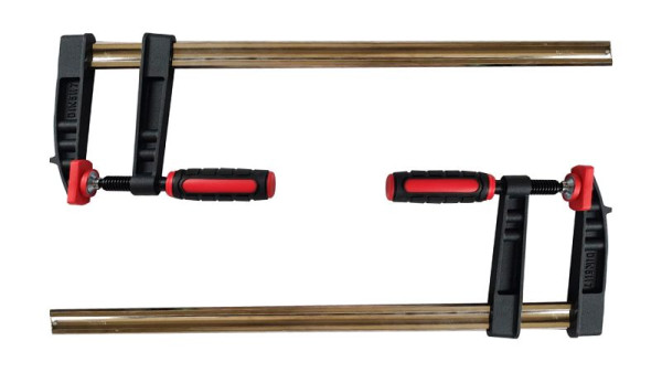VaGo-Tools Profi Schraubzwinge 200x50 mm Zwinge Leimzwinge Klemmzwinge Temperguss, VE: 2 Stück, 220x002x2_dv