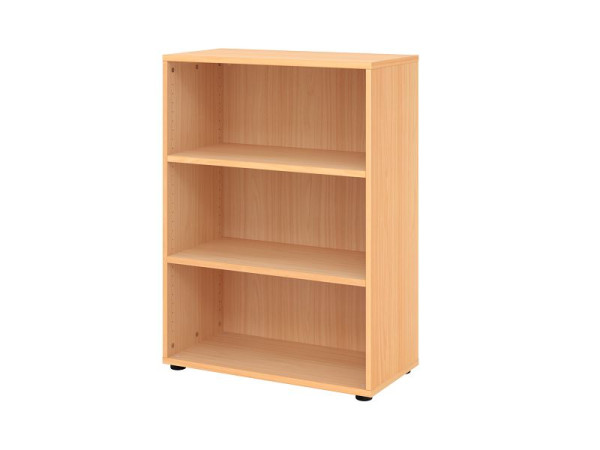 Hammerbacher Regal 3OH 938RE Buche, 80 x 40 x 110 cm, V938RE/6