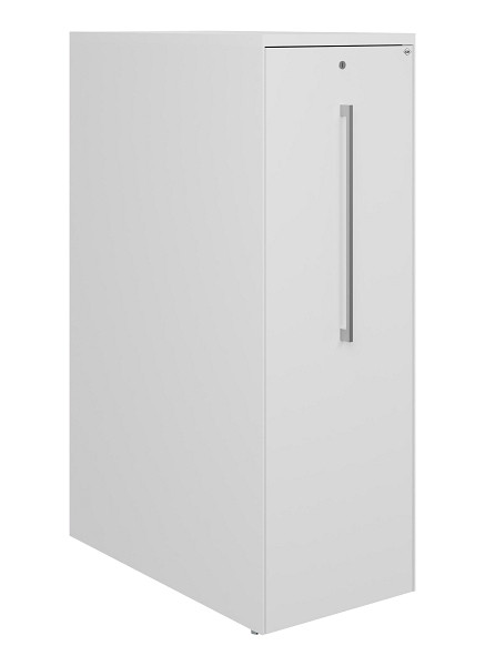 C+P Auszugschrank in Stehhöhe Asisto H1259B430T800 mm, 9016/9016, 148436-00R S10083