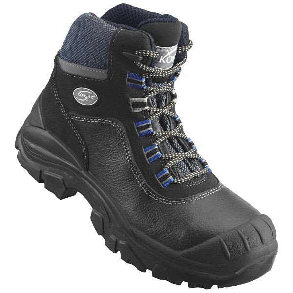 Korsar Swift Schnürstiefel S3 schwarz-blau in Größe 41, 1342214041