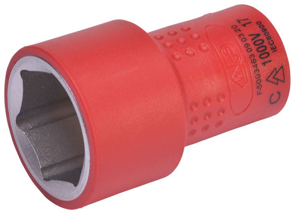 SW-Stahl Steckschlüsseleinsatz, 3/8", 21 mm, VDE, 05520L-21