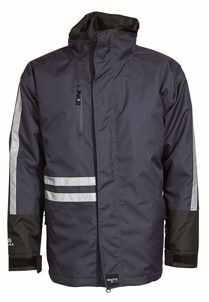 ELKA Working Xtreme 2-In-1 Jacke Farbe: Marine/Schwarz Größe: L, 086103051.L