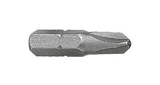 Kraftwerk 1/4" Bit für Tri-Wing-Schrauben 25 mm No. 4, VE: 5 Stück, 2674-5