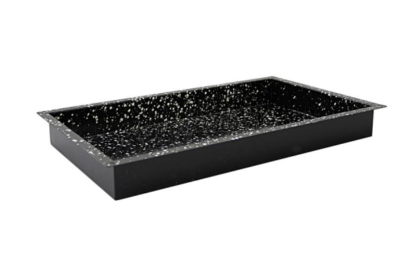 Schneider Backblech GN 1/1 Granit-Emaille, 530x325x60 mm, aus emailliertem Stahl, 382512