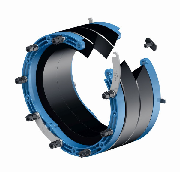 DOYMA Curaflex Dichtungseinsatz Nova Uno/breit/T DN 200, für 108,0 mm bis 113,0 mm HK / EPDM, 188711020040