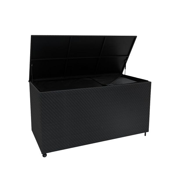 Jardi Rattan Kissenbox 700L, Schwarz, 214416, 5056806801872