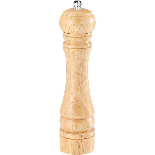 Stalgast Pfeffermühle, Holz, Edelstahlmahlwerk, Höhe 312 mm, TT4016312