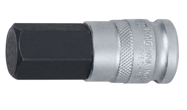SW-Stahl Schraubendreheinsatz, 1/2", Innensechskant, 22 mm, 04950-22