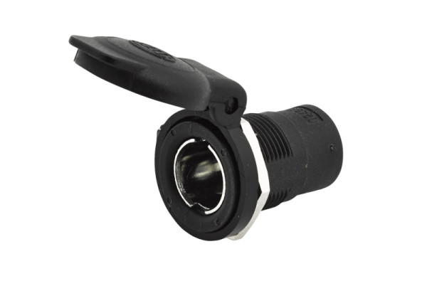 HELLA Steckdose, 1-polig, Stecker: Flachstecker, Länge: 43.5mm, schwarz, DIN/ISO: 4165, 8JB 001 946-082