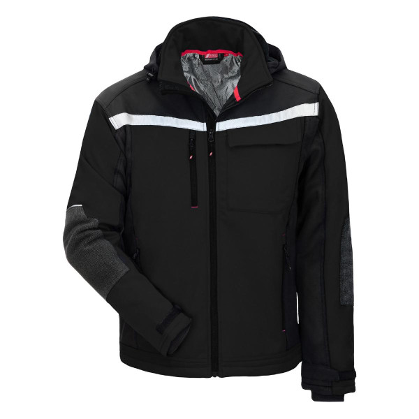 NITRAS MOTION TEX PLUS, Softshelljacke, schwarz (Farbcode: 1000), Größe: XS, VE: 10 Stück, 7180-XS