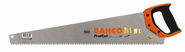 Bahco Profcut Bauholzsäge, 600 mm, für grobes Material, 3,5/4,5 Zähne pro Zoll, PC-24-TIM