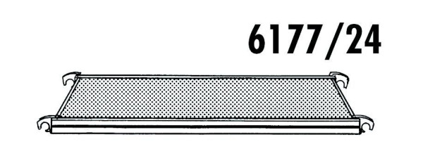 HYMER Bühne ohne Durchstiegsklappe, Länge 1,90 m, Breite 0,65 m, 617724