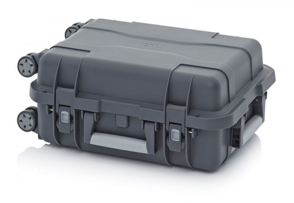 Auer Schutzkoffer Pro Trolley, Anthrazitgrau, ohne Schloss, Würfelpolster, CP 5422 B1-7016