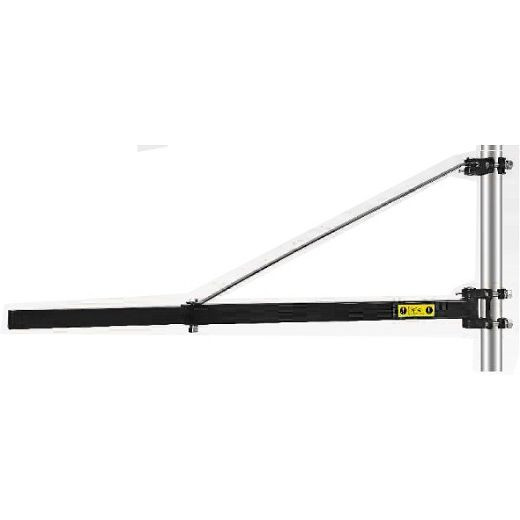 ELMAG Schwenk-/Tragarm für ESW 999, zur Montage an Vierkantrohr 40x60 mm, 33425