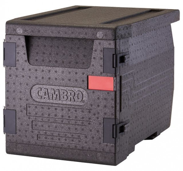 Cambro CamGoBox Isolierte Speisentransportbox, Thermobox Schwarz, EPP300110