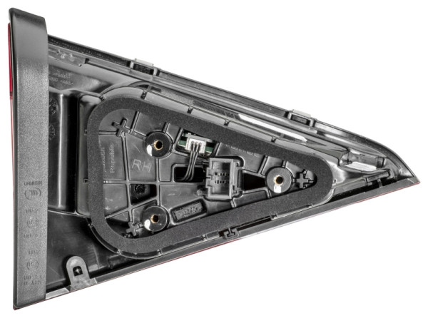 HELLA Heckleuchte, LED, innerer Teil, für u.a. Skoda Superb III (3V3), ECE/CCC, für Rechtsverkehr, rechts, 2SA 354 832-021