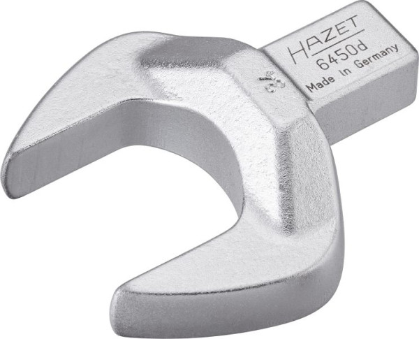 Hazet Einsteck-Maulschlüssel, Einsteck-Vierkant 14 x 18 mm, Außen-Sechskant Profil, 34 mm, 6450D-34