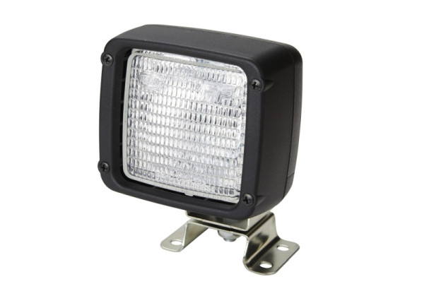 HELLA Halogen-Arbeitsscheinwerfer, Ultra Beam, 24/12V, Anbau/Schraubanschluss, 4-Punkt Befestigung, Nahfeldausleuchtung, offene Kabelenden, 1GA 007 506-091