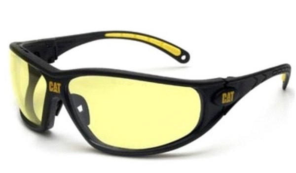 Caterpillar Schutzbrille Tread112 CAT gelb, TREAD112CATERPILLAR-PS