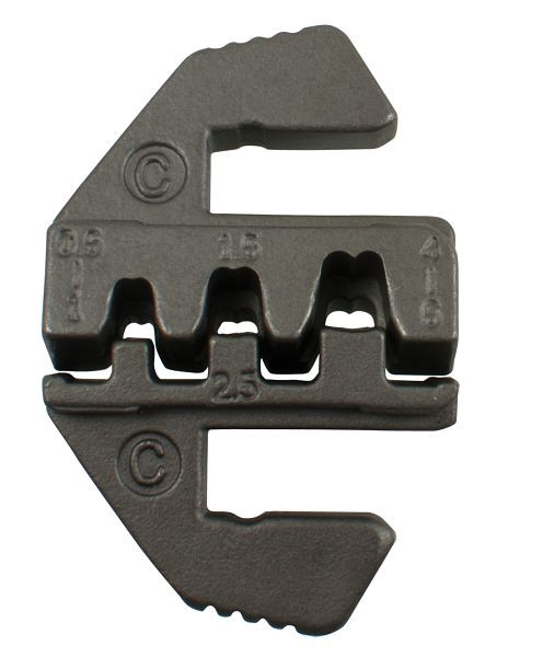 SW-Stahl Pressbacken für unisolierte Kabelschuhe, 0,5-6,0 mm², 42585L-C