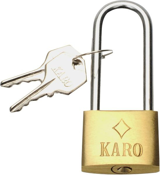 Hazet Langbügelschloss mit 2 Schlüsseln für Werkstattwagen Hazet Assistent 172 HD, Netto-Gewicht: 0.07 kg, 168-08A