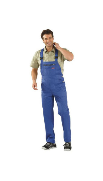 Planam MG 290 Latzhose, kornblumenblau, Größe 64, 0630064