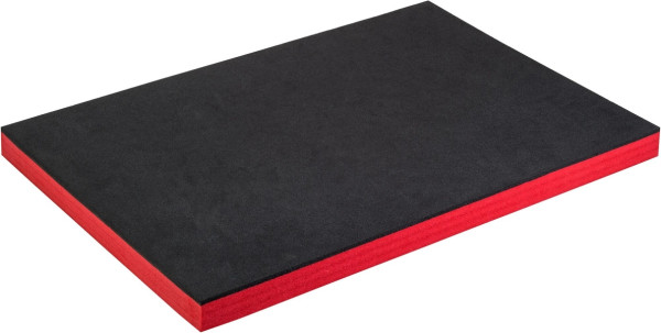 VIGOR 2-Komponenten Weichschaum-Einlage, ohne Ausfräsung, Leere Weichschaumeinlage, ohne Ausfräsung, Größe L, V4632