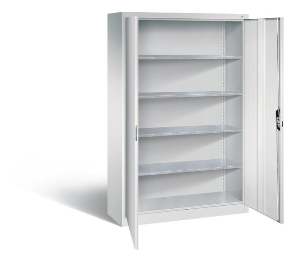 C+P Werkzeugschrank Acurado, H1950xB1200xT400mm, Farbe: Lichtgrau, Muldengriff, 8930-00 S10386
