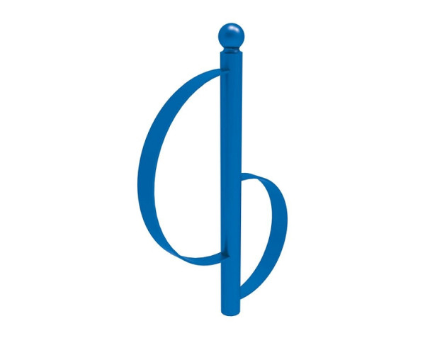 Procity Fahrradbügel Province Klassik, Kugel, RAL 5010, 207392.5010