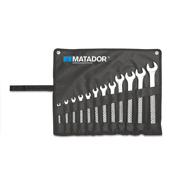 MATADOR Doppelmaulschlüssel-Satz, 12 teilig, 6x7-30x32 mm, 0100 9120
