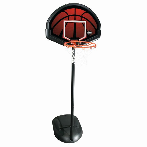 Lifetime Basketball Korb Alabama höhenverstellbar, Schwarz - Rot, LH90823