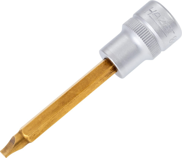 Hazet Schraubendreher-Steckschlüsseleinsatz, Vierkant hohl 10 mm (3/8 Zoll), Schlitz Profil, 1 x 5.5 mm, 8803-1X5.5