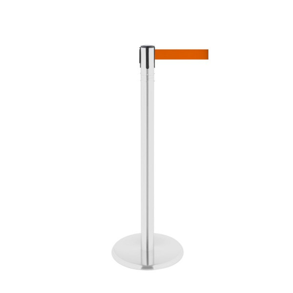 Stein HGS Personenleitsystem -P-Line 360-, Metall, weiss beschichtet, orange, mit Sicherheitsverschluss (selbstlösend), Gurtlänge: 2,3 m, 40012-2203