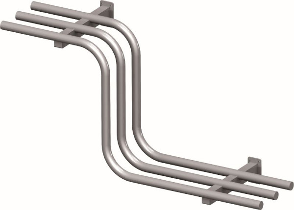 Stalgast Tablettrutsche, gebogen 600x335x450 mm für Speisenausgabesysteme von Stalgast, ZS06118