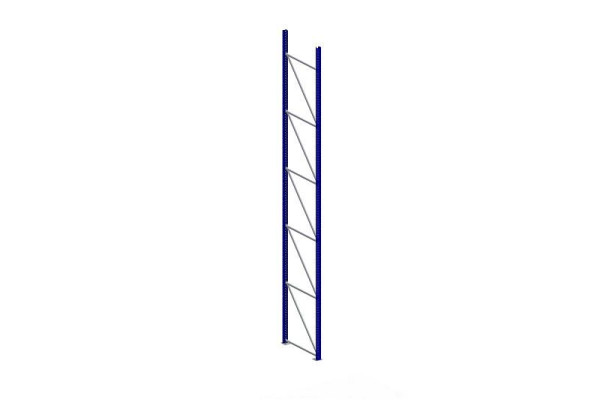 Meta Ständer 85/20 6000x1100 mm, RAL 5010, für Palettenregal MULTIPAL, 200174039