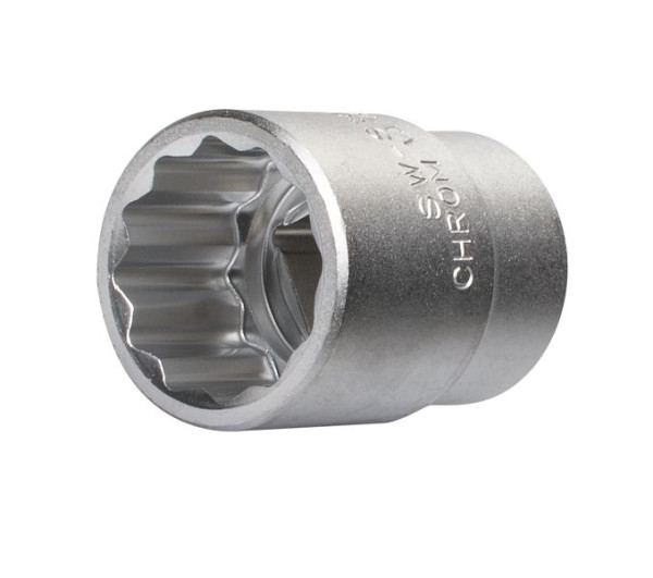 SW-Stahl Steckschlüsseleinsatz, 3/4", Zwölfkant, 30 mm, 07663L-30