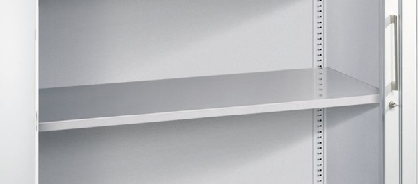 C+P Einlegeboden aus Stahl lackiert, B924xT363 mm, Lichtgrau, 143002-80 S10000